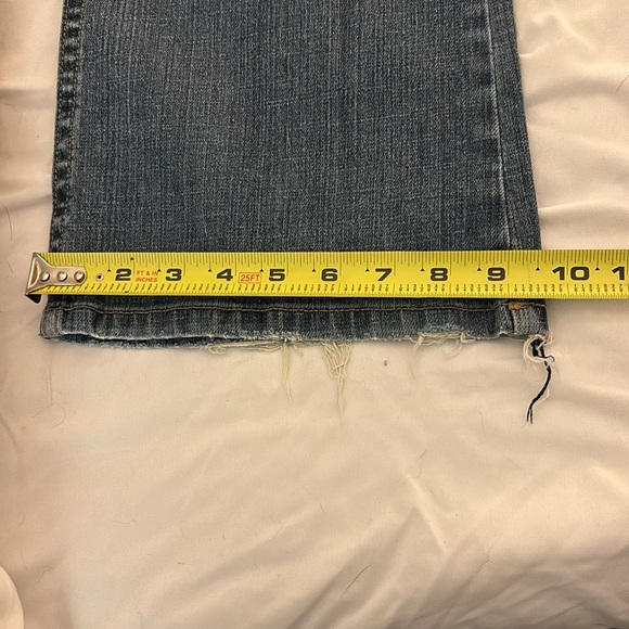 Size 9 candies blue jeans with steel button adornments - Picture 6 of 14